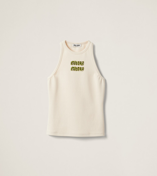 Ribbed Jersey Top
