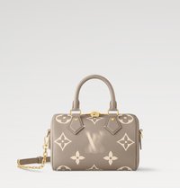 Bicolour Monogram Leather